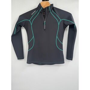 Sunice Jacket Mens 1/4 Zip Allendale Golf Pullover Performance Gray Sz M‎